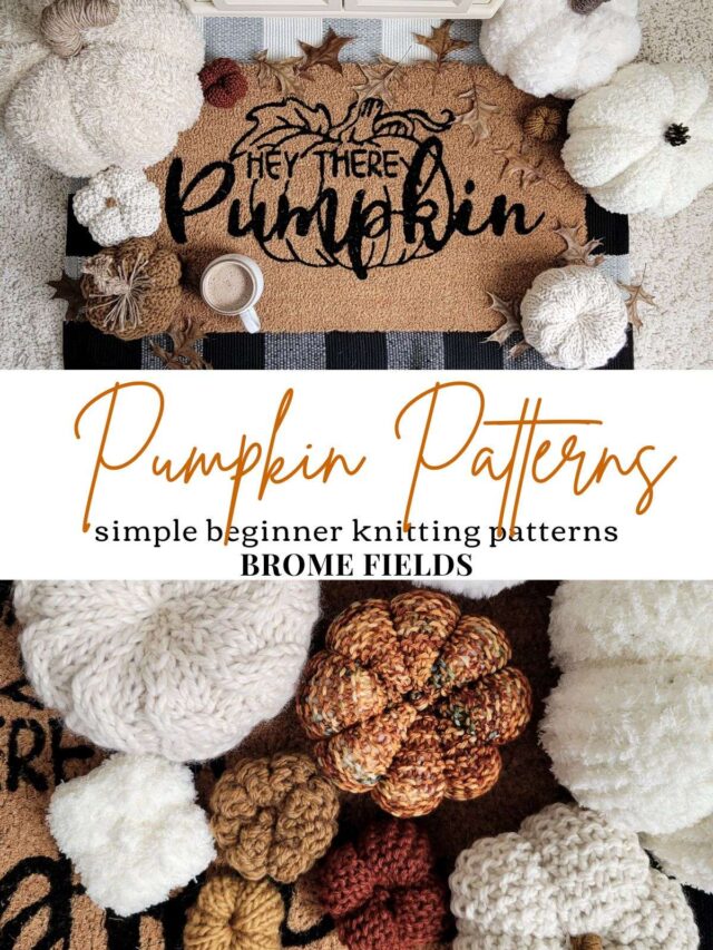 7 Pumpkin Knitting Patterns