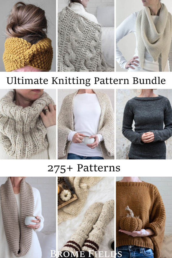 Ultimate Knitting Pattern Bundle : Brome Fields