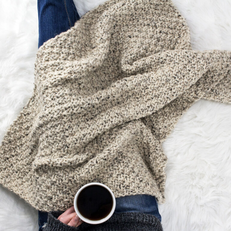 Beginner Blanket Knitting Pattern