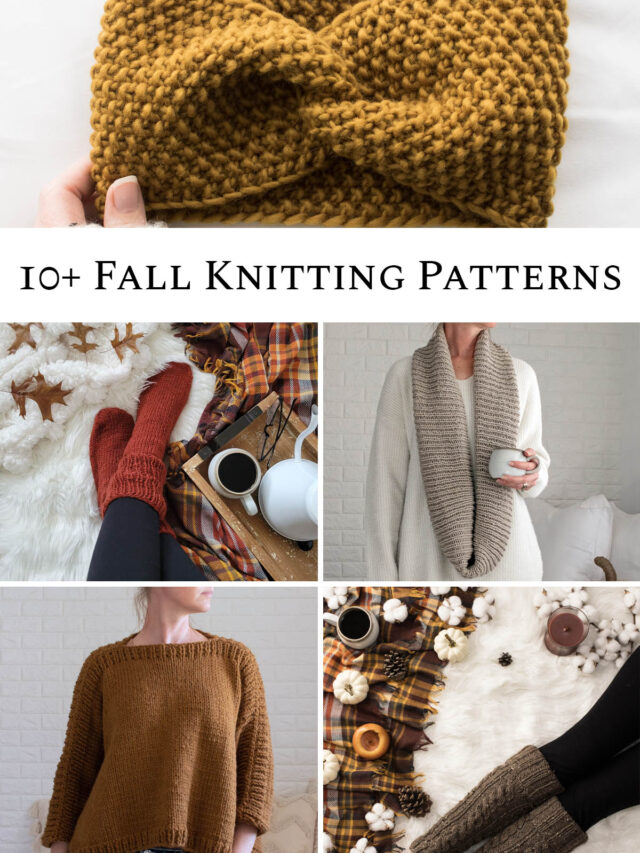 10+ Fall Knitting Patterns