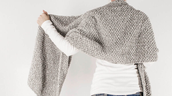 Velvet Textured Scarf Pattern : Free Knitting Pattern : Brome Fields