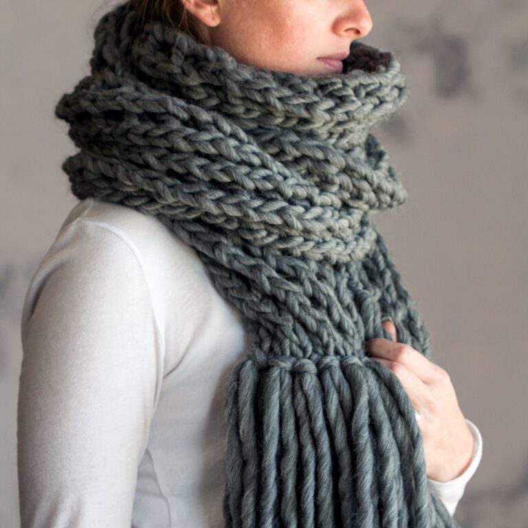 Chunky Knit Scarf