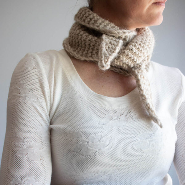 Cozy Hour Kerchief Knitting Pattern - Image 5