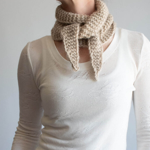 Cozy Hour Kerchief Knitting Pattern - Image 7